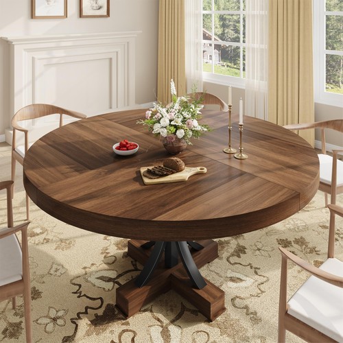 Farmhouse round kitchen - round,