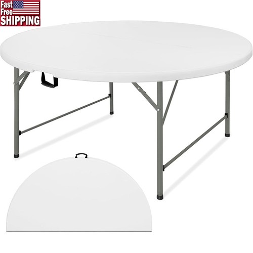 Round folding table - round,