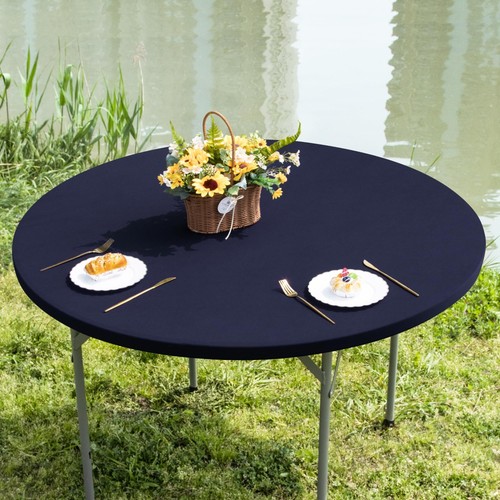 Round 5ft fitted table cover - round,